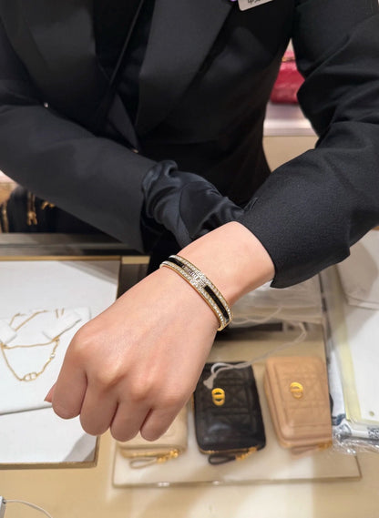 Dior White Brass Bracelet