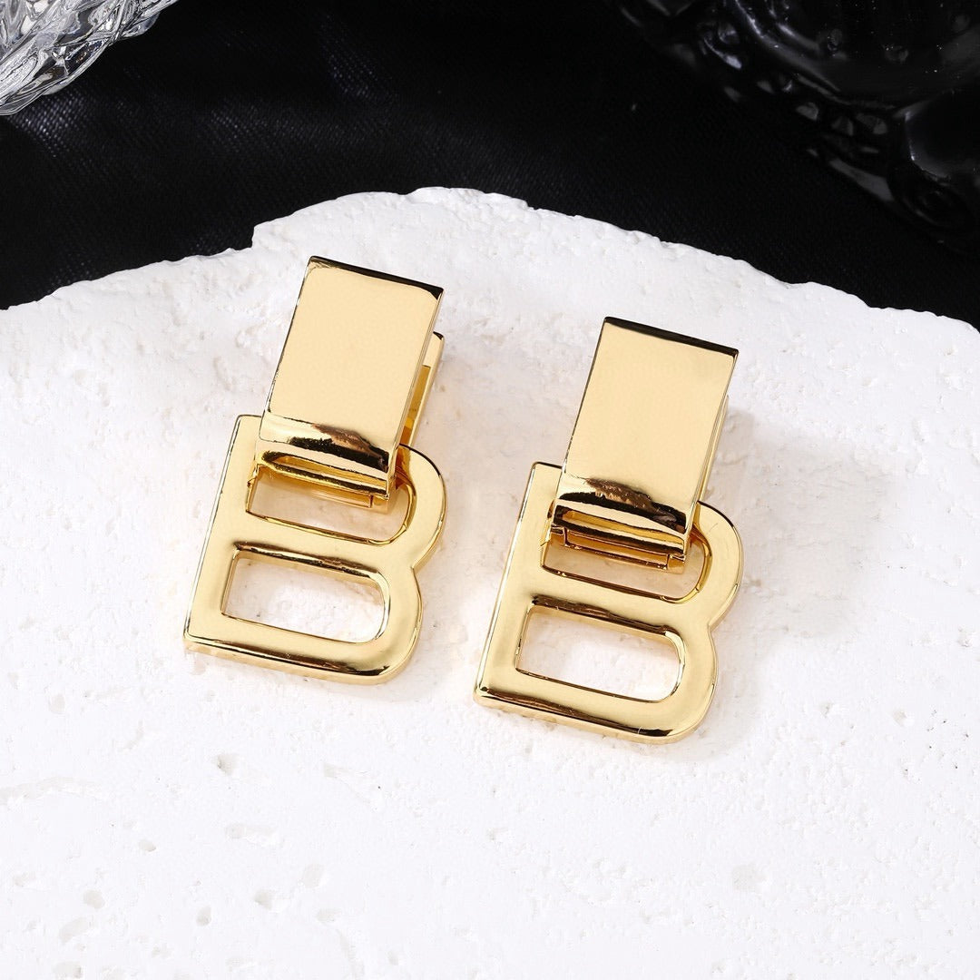 Balenciaga Brass Earrings