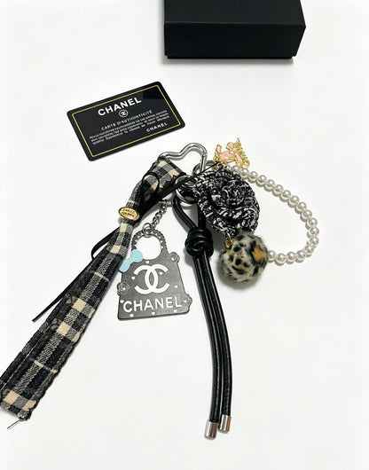 Chanel Vintage-Finish Keychain