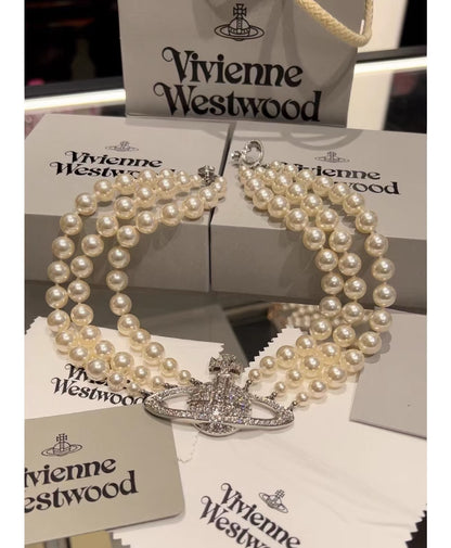 Vivienne Westwood Pearl Jewelry Set