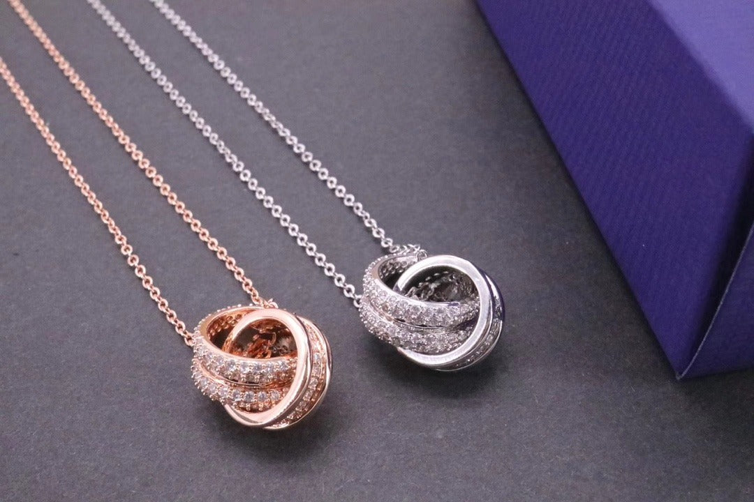 Swarovski Gold Crystal Necklace