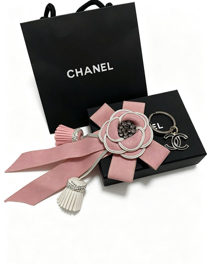 Chanel Vintage-Finish Keychain