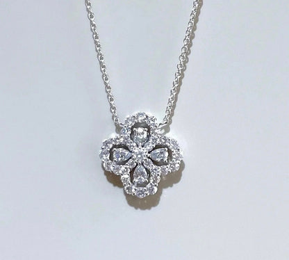 Harry Winston Gold Clover Necklace