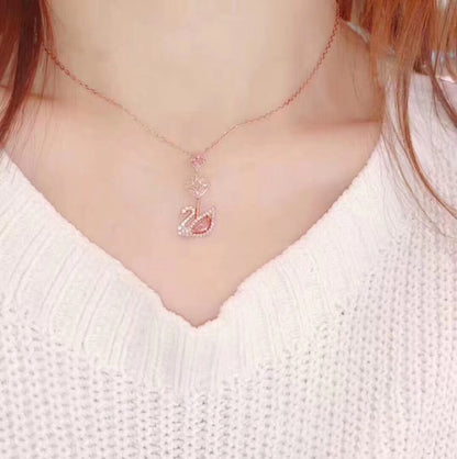 Swarovski Red Crystal Necklace