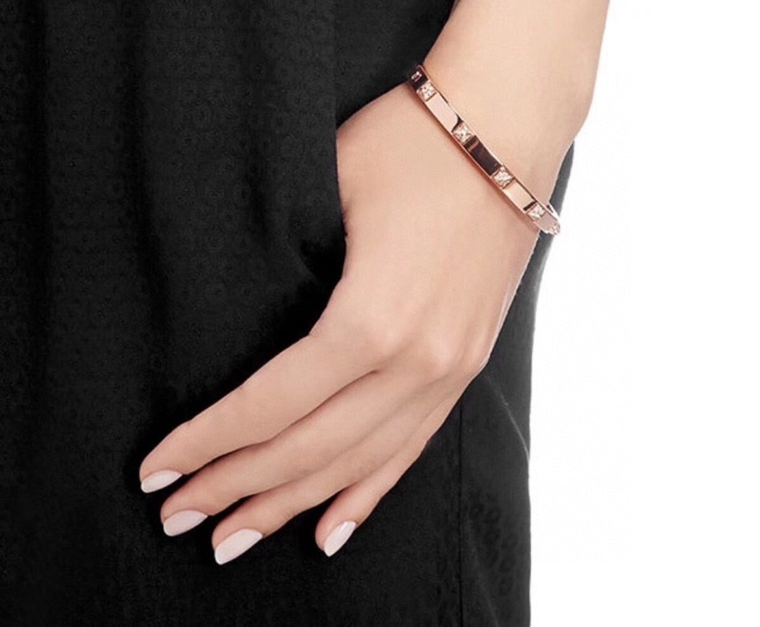 Swarovski Gold Bracelet