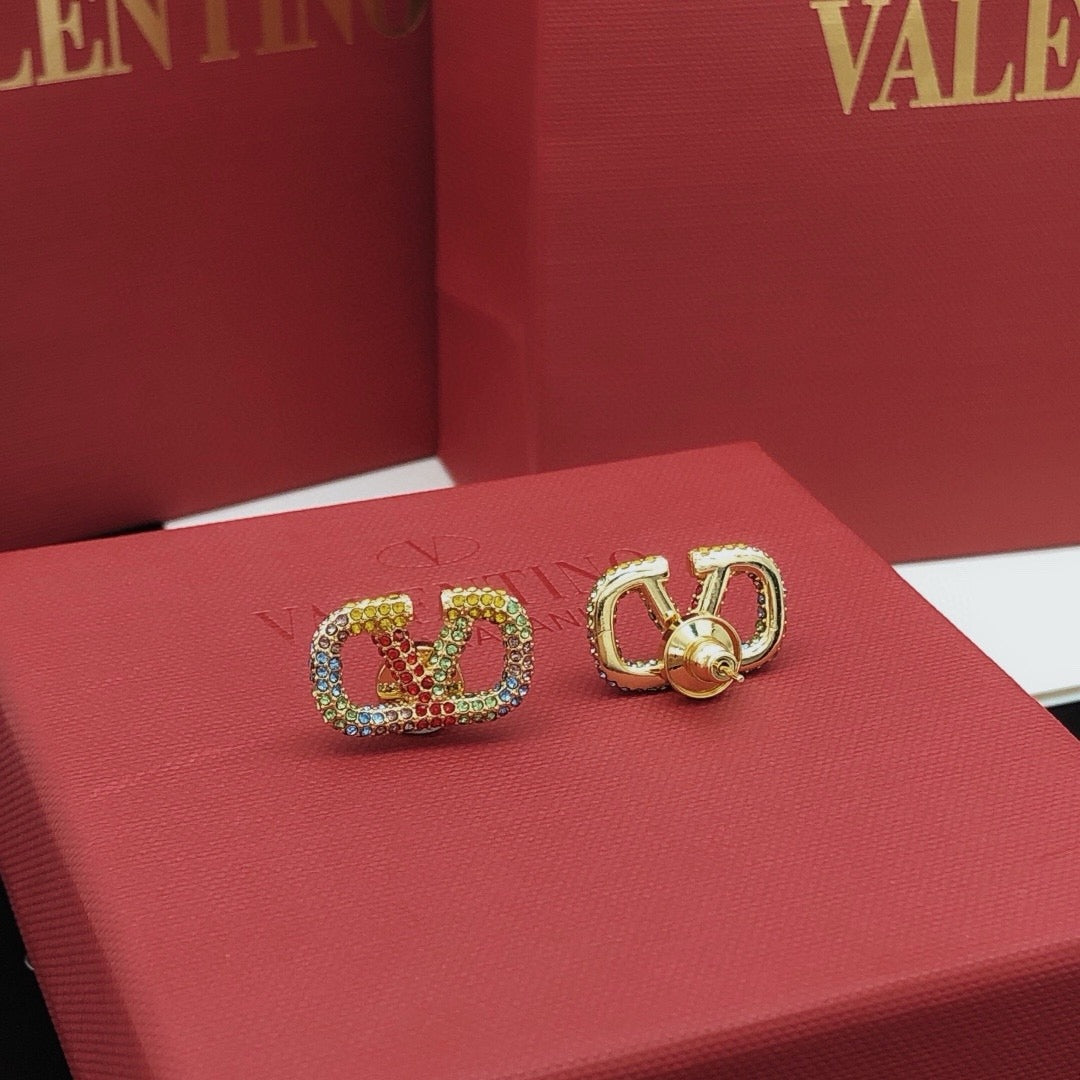 Valentino Brass Earrings